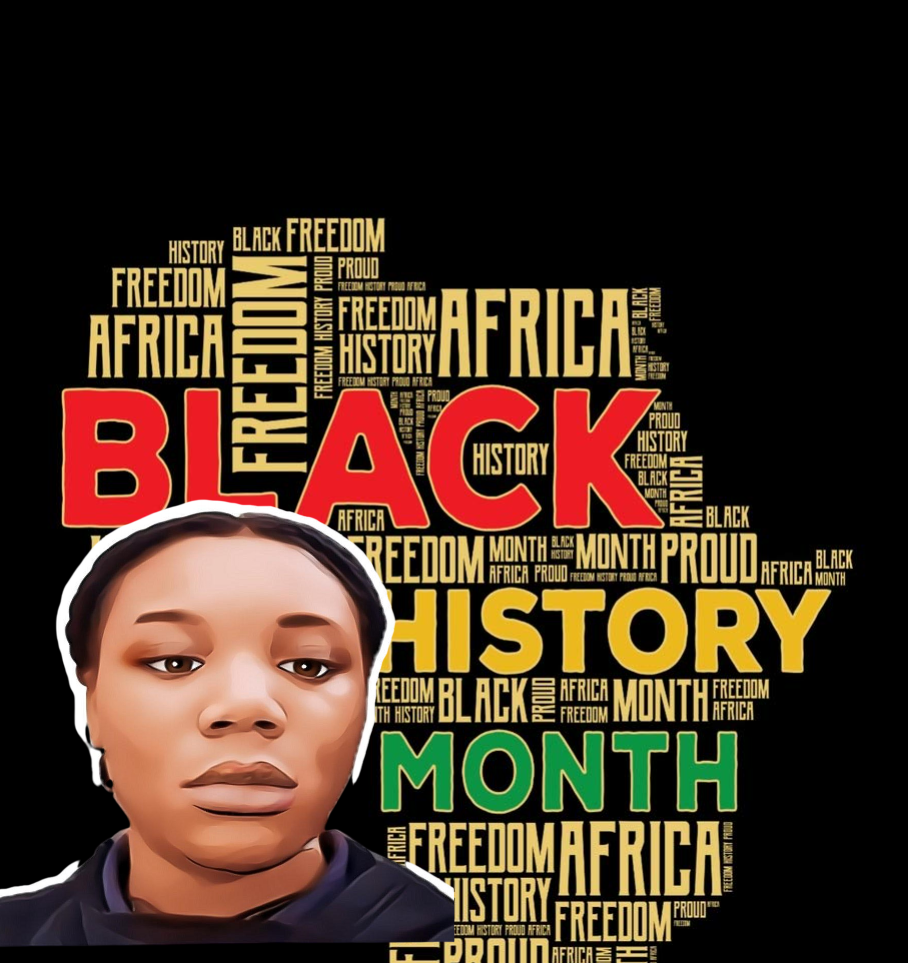  Female Africa Word Background